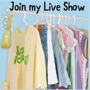 ✨ LIVE SHOW notification, join for great deals✨